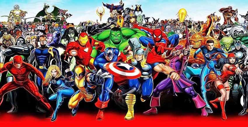 Super Heroes Canvas Wall Art Canvas Print Pop Art