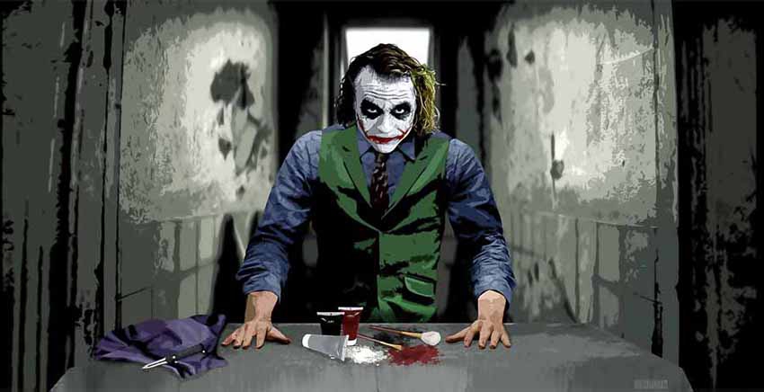 Joker Canvas Wall Art Canvas Print Pop Art