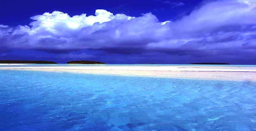 Blue Sunset Canvas Wall Art Canvas Print