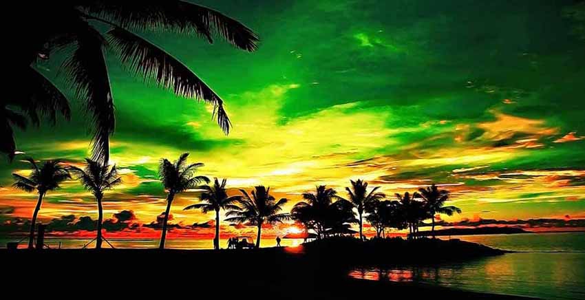 Sunset Canvas Wall Art Canvas Print