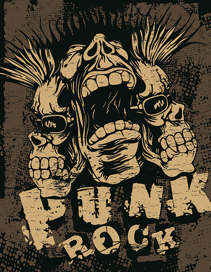 Regular Fit Printed T-Shirt Punk — image 6