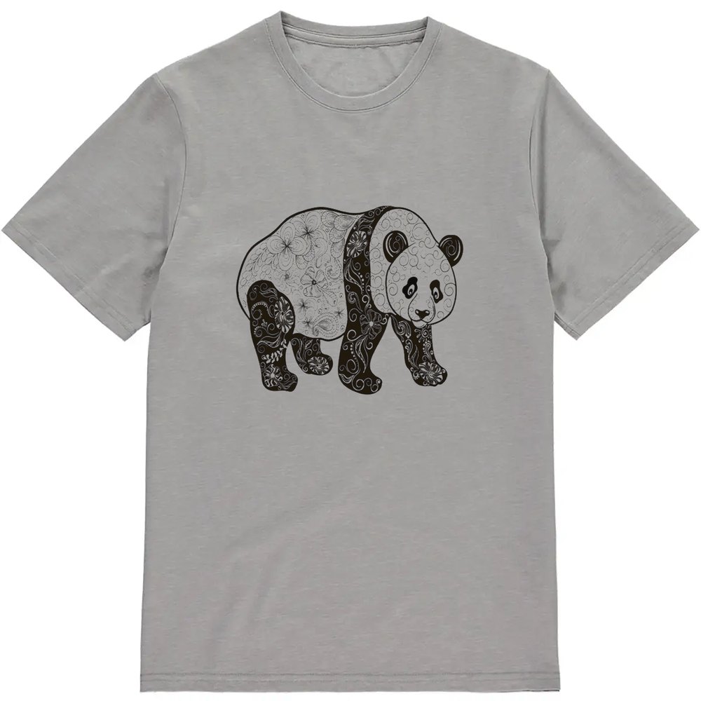 Regular Fit Printed T-Shirt panda — image 3