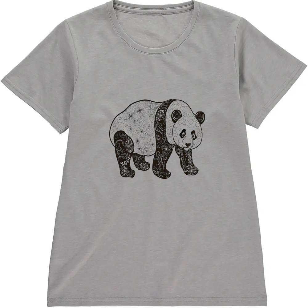 Regular Fit Printed T-Shirt panda — image 5