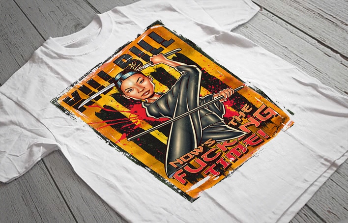 Regular Fit Printed T-Shirt Kill Bill