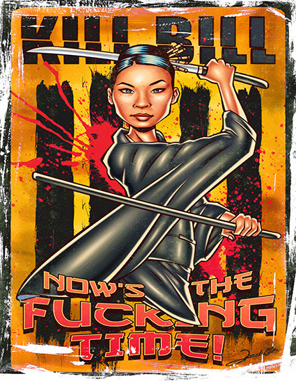 Regular Fit Printed T-Shirt Kill Bill — image 6