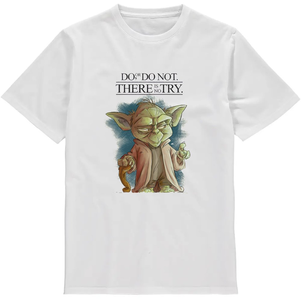 Regular Fit Printed T-Shirt Yoda — image 2