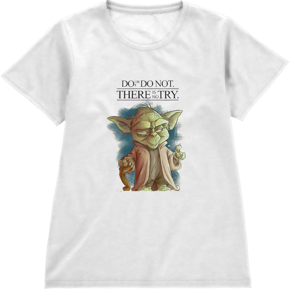 Regular Fit Printed T-Shirt Yoda — image 4