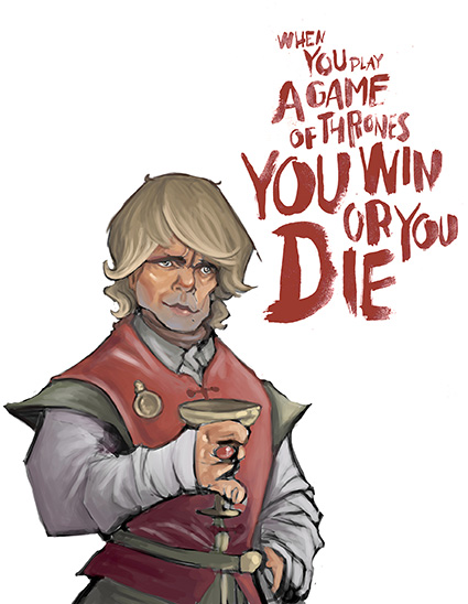 Regular Fit Printed T-Shirt Tyrion Lannister — image 6