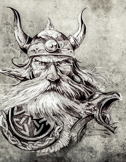 Regular Fit Printed T-Shirt  Viking — image 6