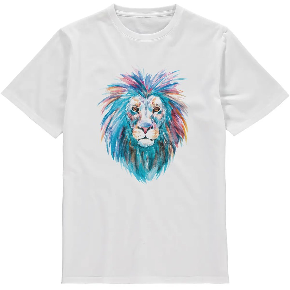 Regular Fit Printed T-Shirt  Lion — image 2