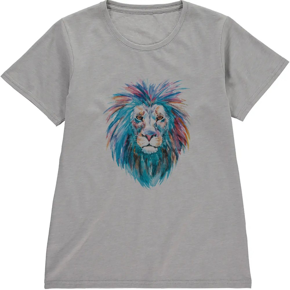 Regular Fit Printed T-Shirt  Lion — image 5