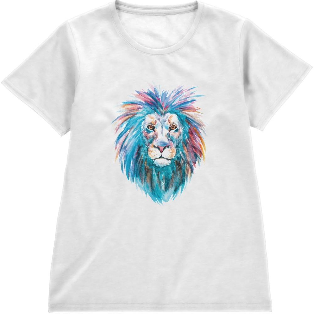 Regular Fit Printed T-Shirt  Lion — image 4