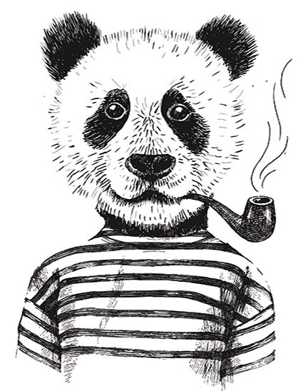 Regular Fit Printed T-Shirt  Bear — image 6