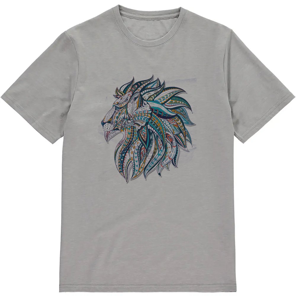 Regular Fit Printed T-Shirt  Lion — image 3