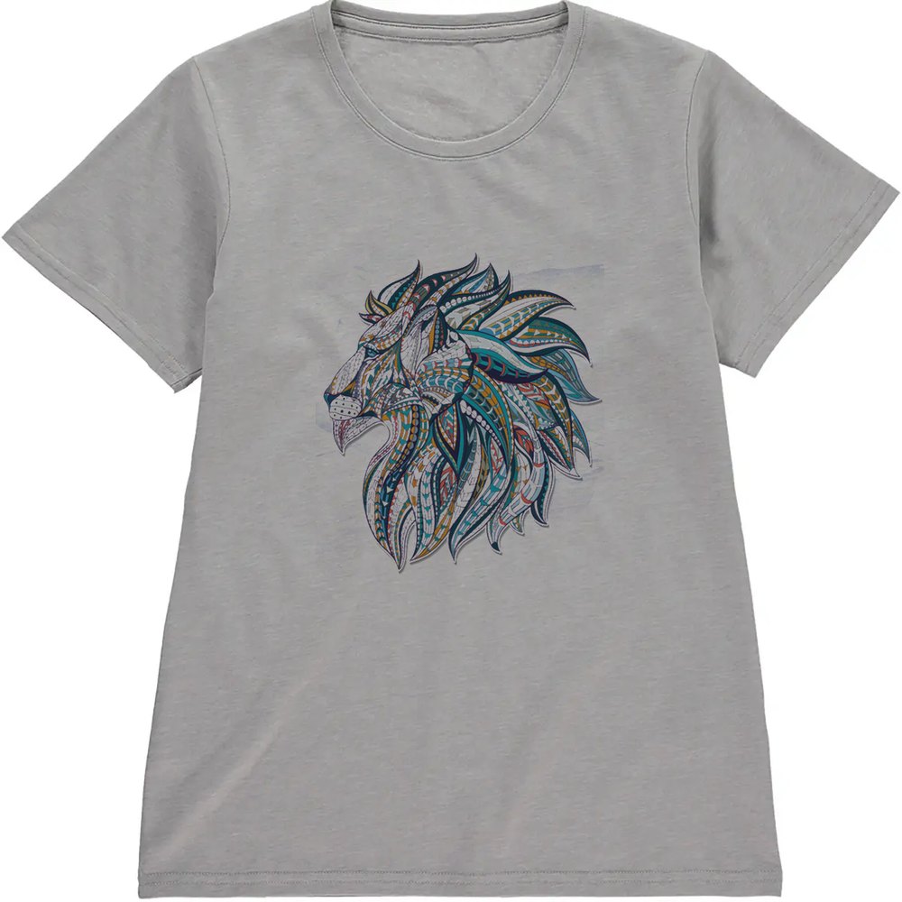 Regular Fit Printed T-Shirt  Lion — image 5