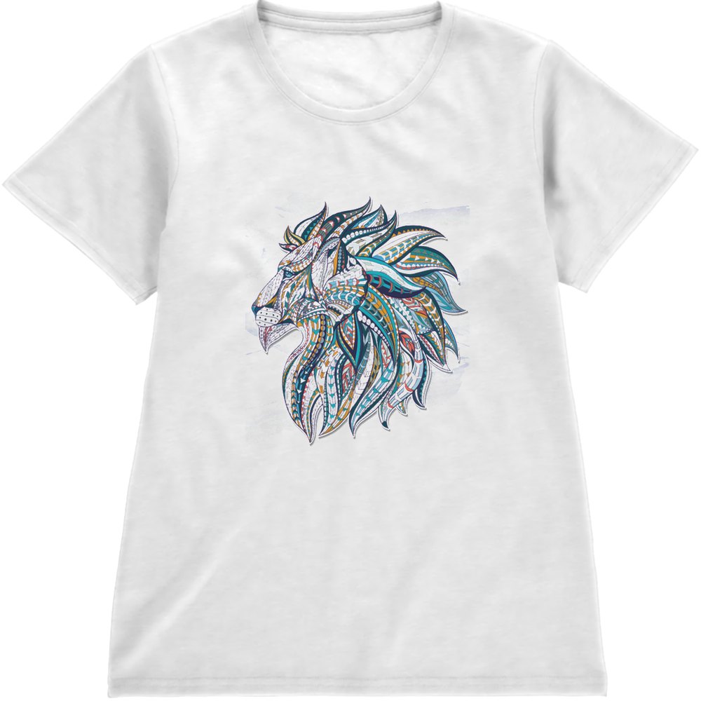 Regular Fit Printed T-Shirt  Lion — image 4