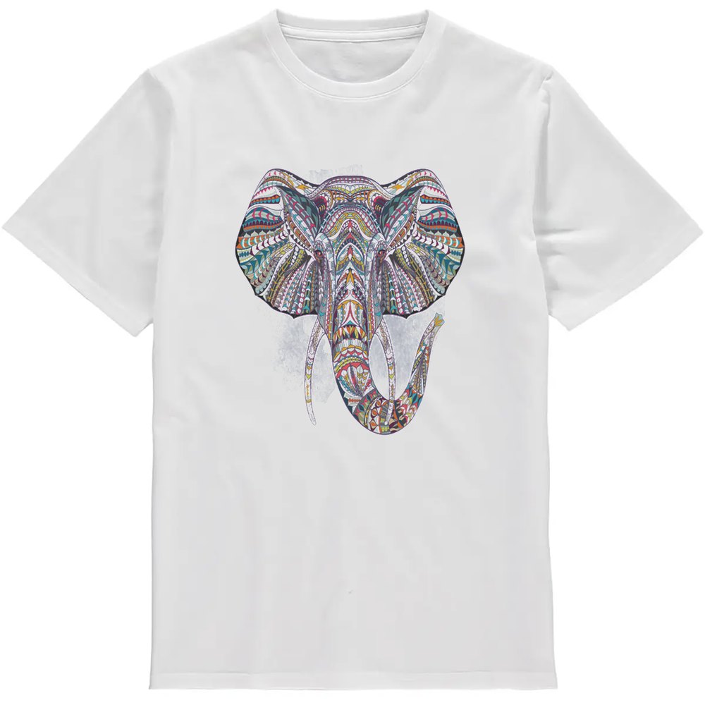 Regular Fit Printed T-Shirt  Elephant — image 2