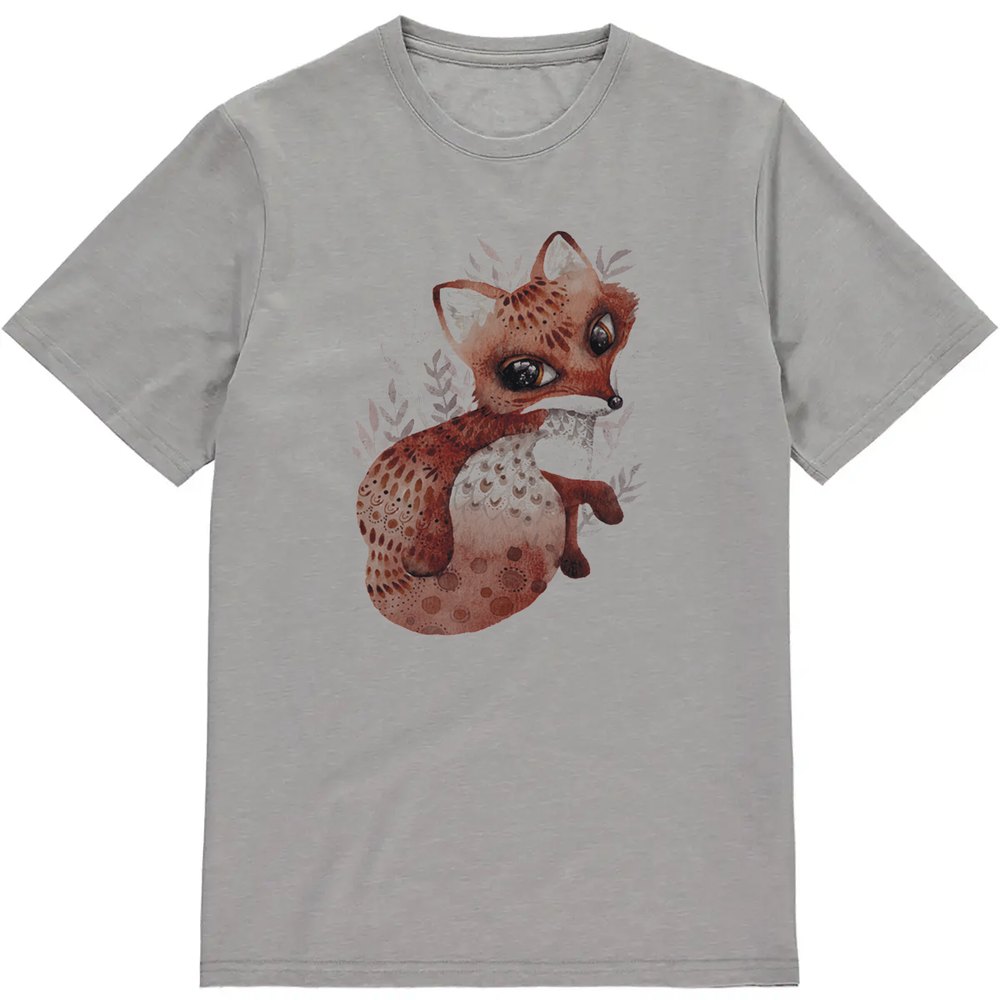 Regular Fit Printed T-Shirt  Fox — image 3