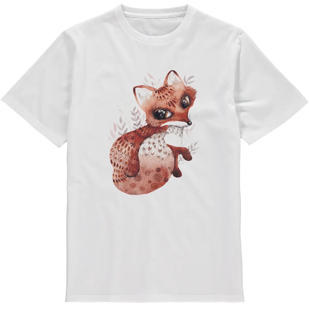 Regular Fit Printed T-Shirt  Fox — image 2