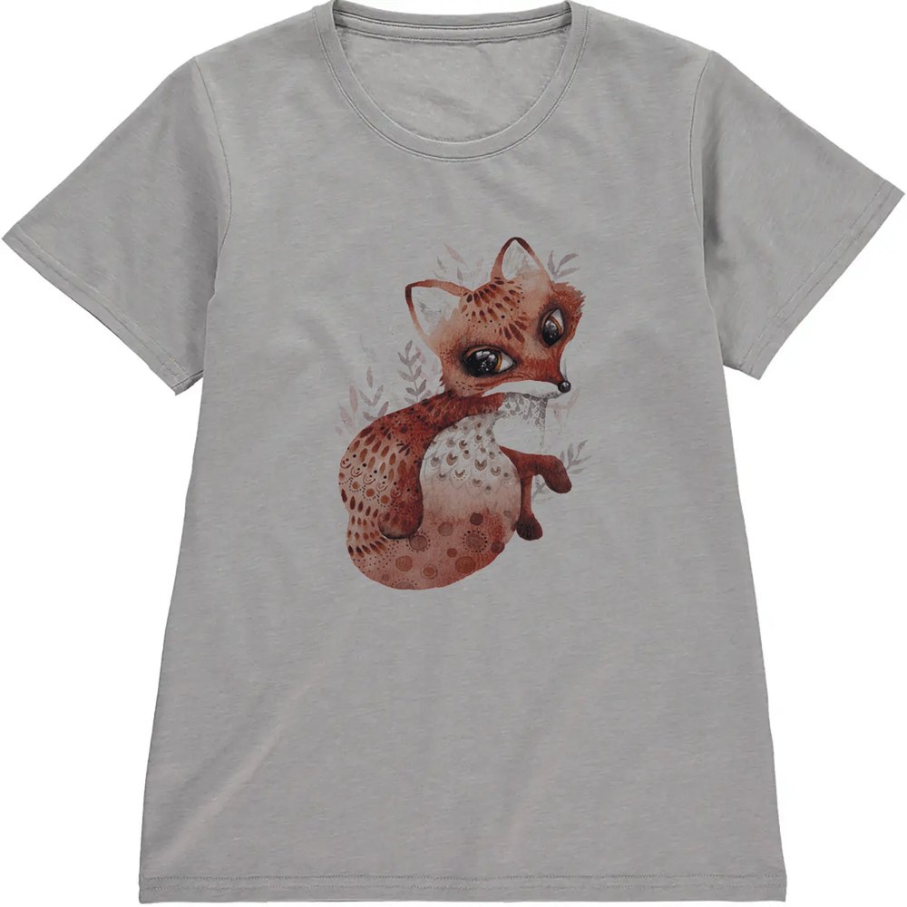 Regular Fit Printed T-Shirt  Fox — image 5