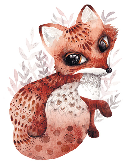 Regular Fit Printed T-Shirt  Fox — image 6