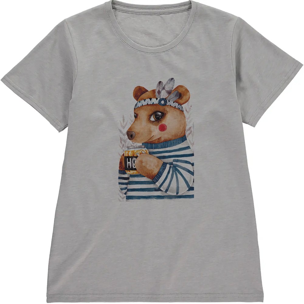 Regular Fit Printed T-Shirt  Bear — image 5
