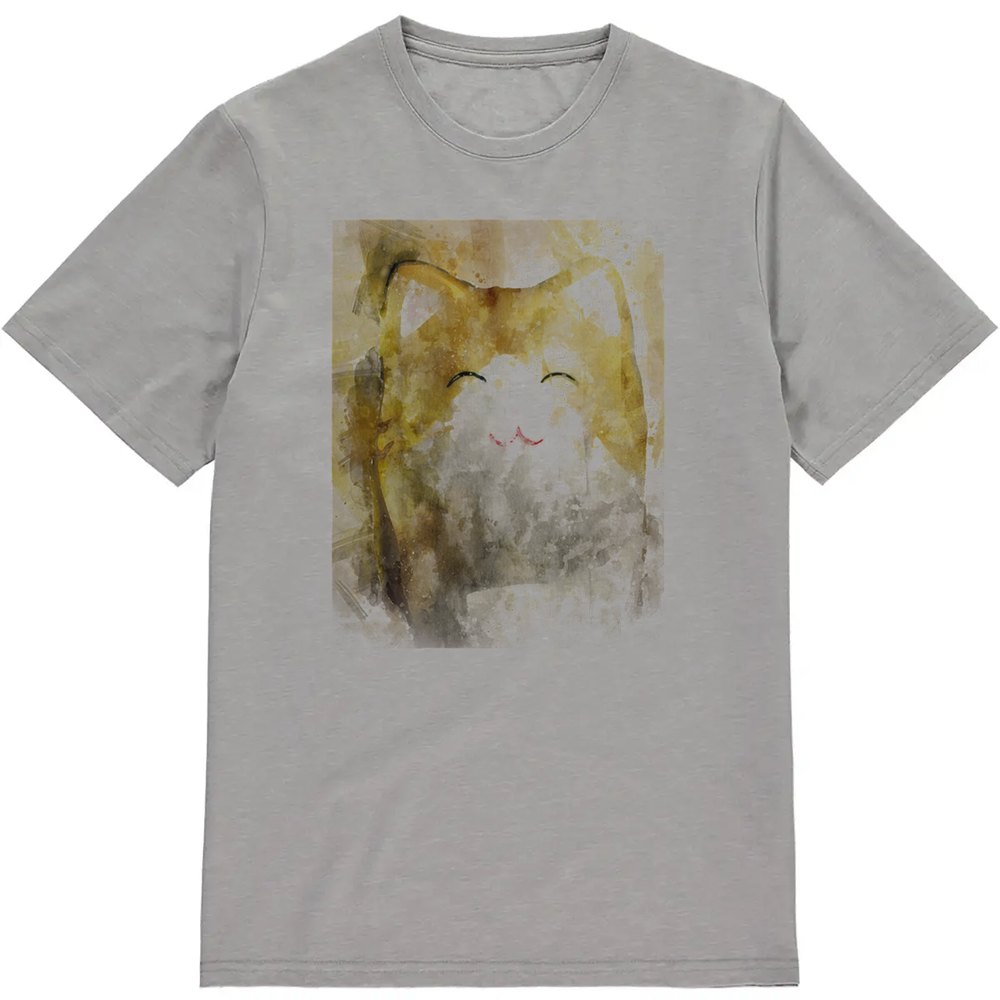 Regular Fit Printed T-Shirt  water colour — image 3