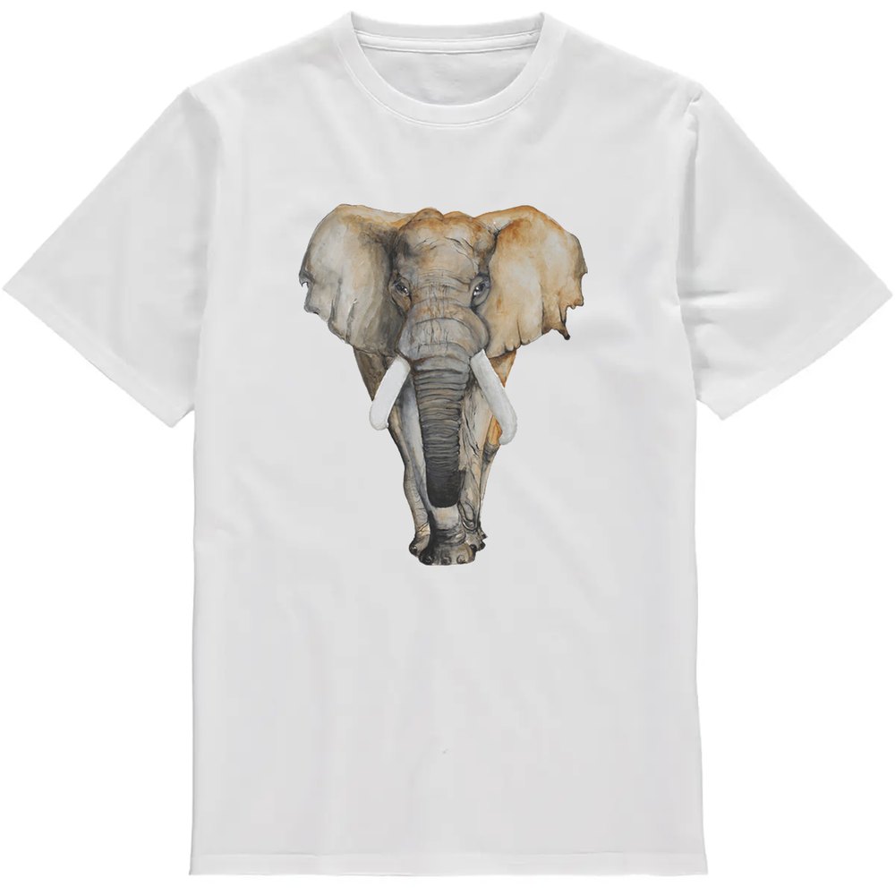 Regular Fit Printed T-Shirt  Elephant — image 2