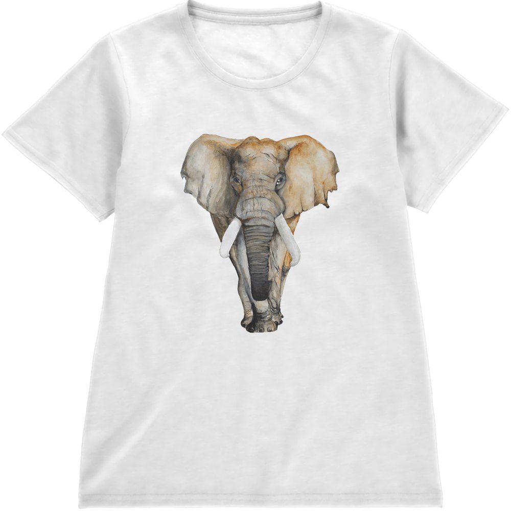Regular Fit Printed T-Shirt  Elephant — image 4