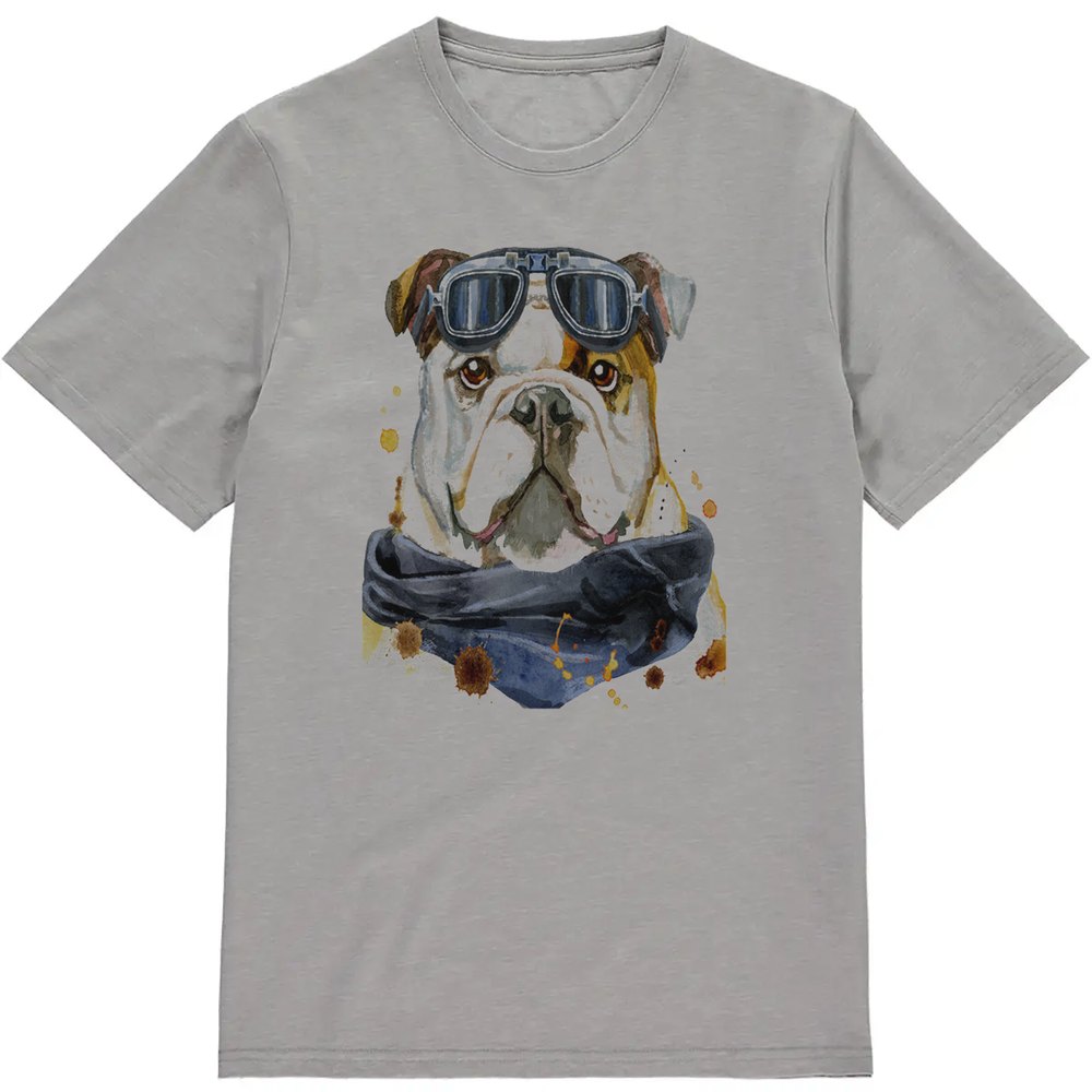 Regular Fit Printed T-Shirt Dog — image 3