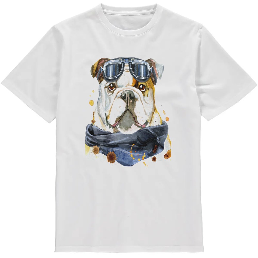 Regular Fit Printed T-Shirt Dog — image 2