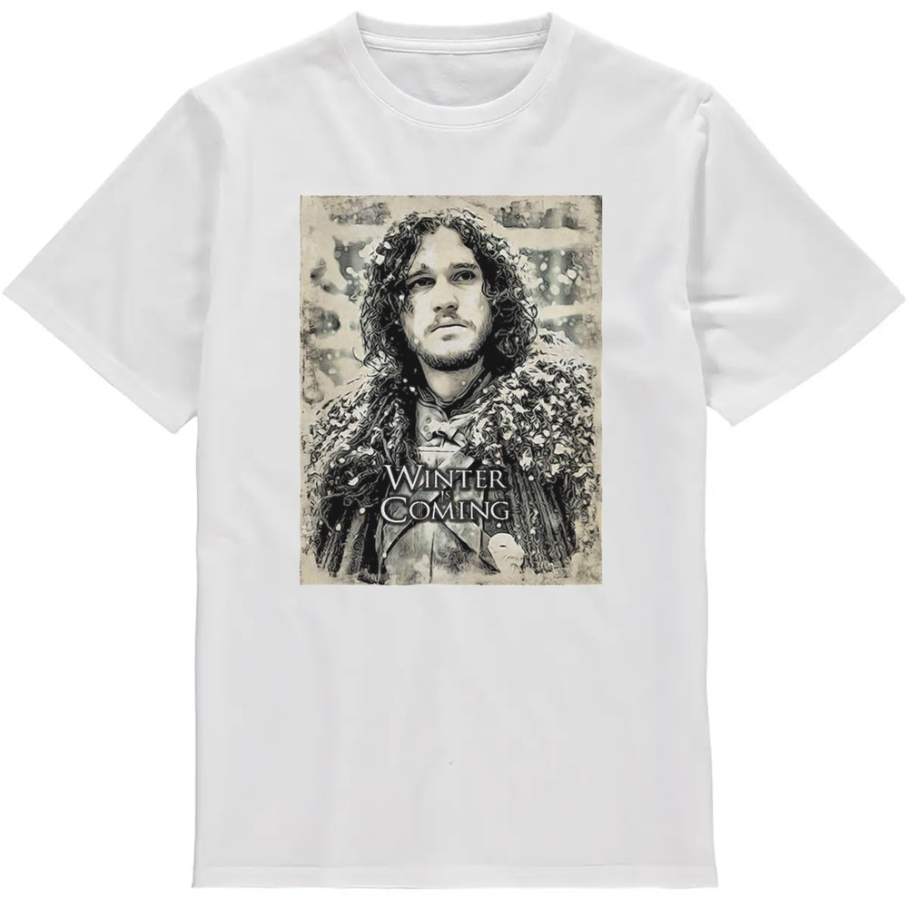 Regular Fit Printed T-Shirt John Snow — image 2