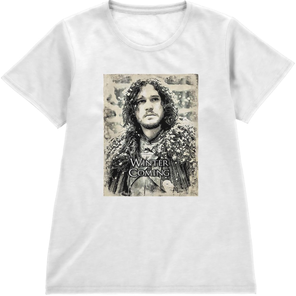 Regular Fit Printed T-Shirt John Snow — image 4