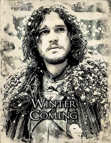 Regular Fit Printed T-Shirt John Snow — image 6