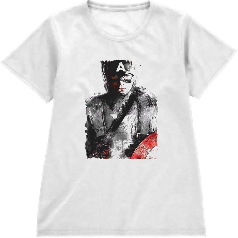 Regular Fit Printed T-Shirt Captain America — image 4