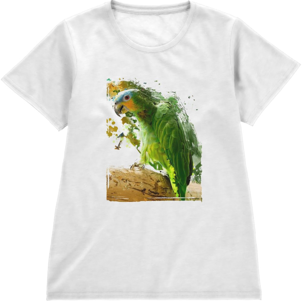 Regular Fit Printed T-Shirt Bird — image 4