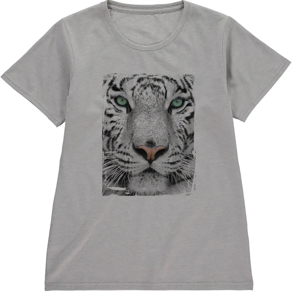 Regular Fit Printed T-Shirt Tiger — image 5