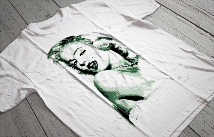 Regular Fit Printed T-Shirt Marilyn Monroe