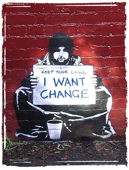 Regular Fit Printed T-Shirt Banksy Keep Your Coins — image 6