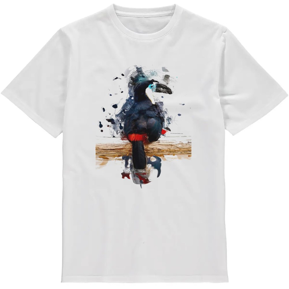 Regular Fit Printed T-Shirt Bird — image 2