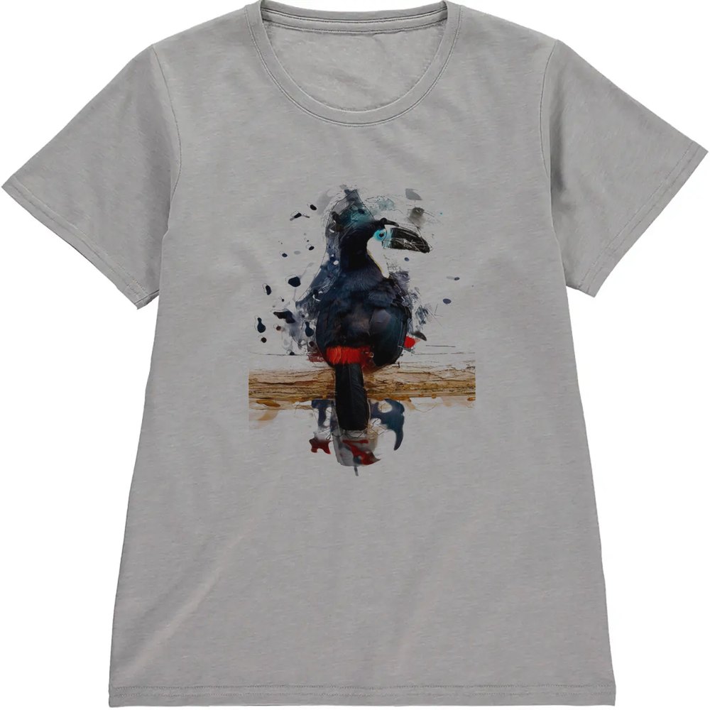 Regular Fit Printed T-Shirt Bird — image 5
