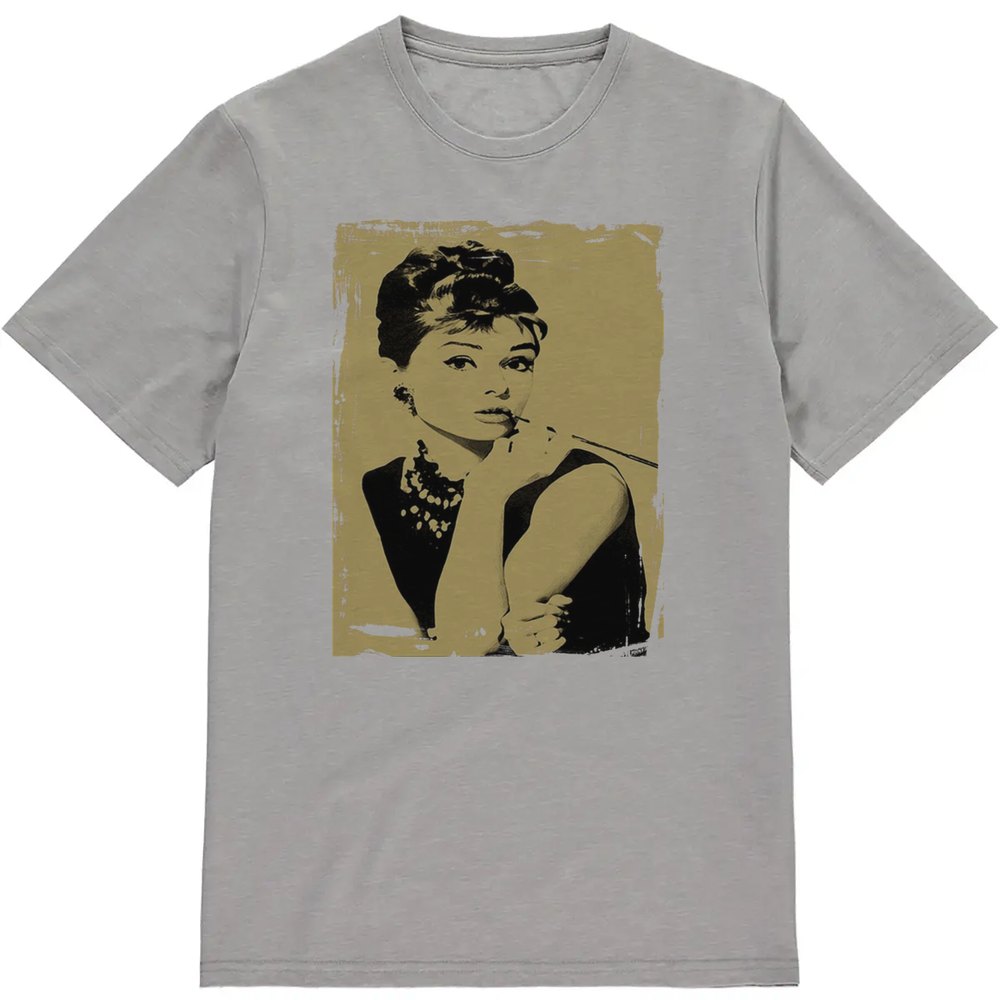 Regular Fit Printed T-Shirt Audrey Hepburn — image 3