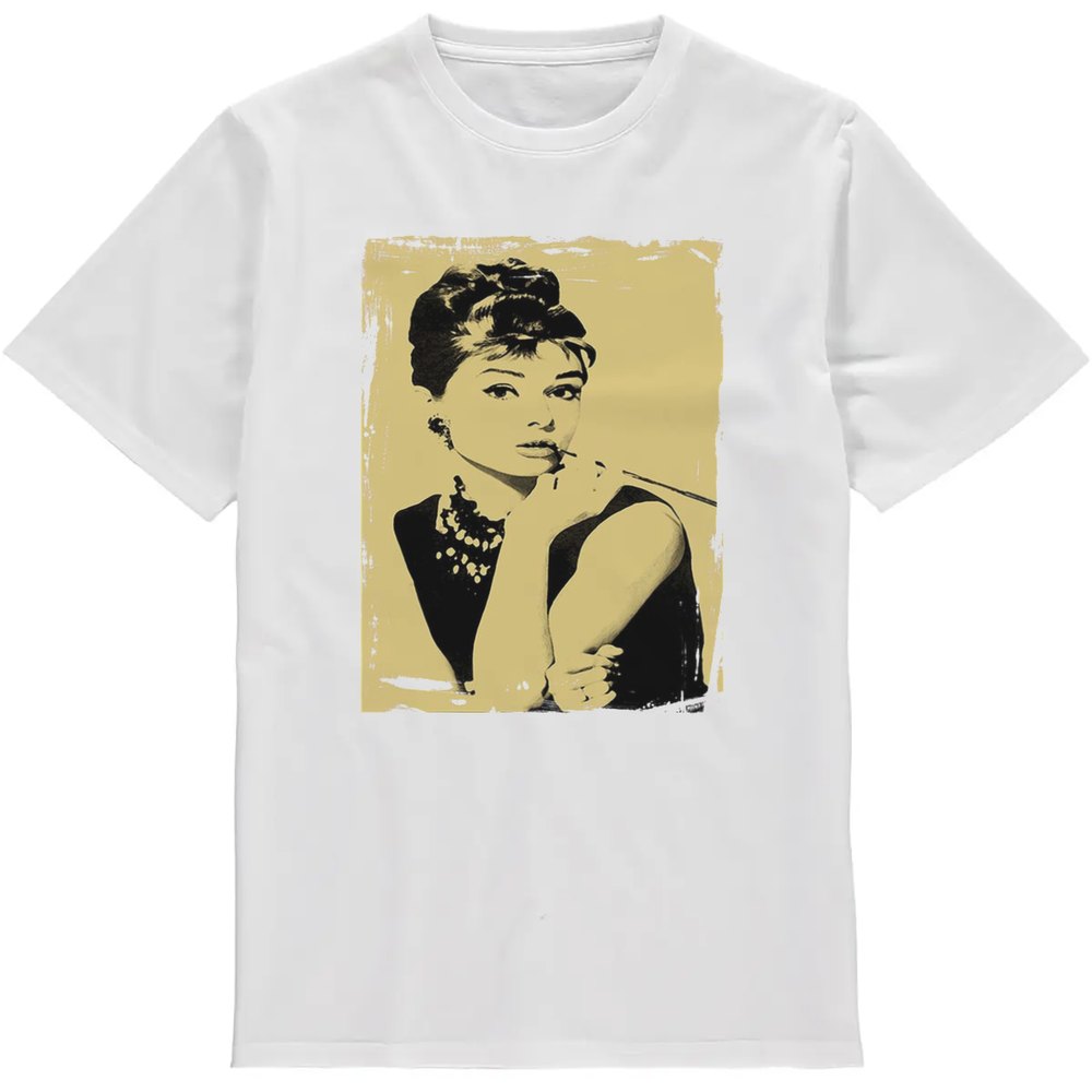 Regular Fit Printed T-Shirt Audrey Hepburn — image 2