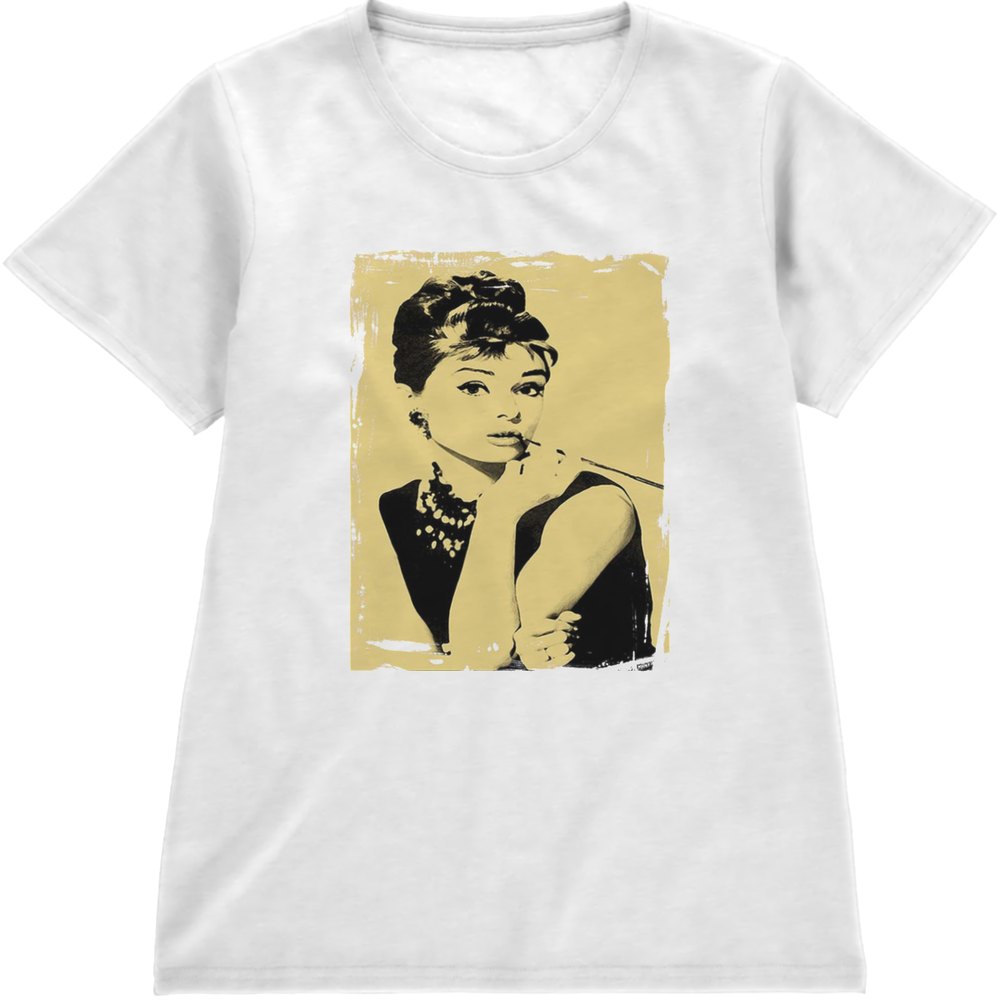 Regular Fit Printed T-Shirt Audrey Hepburn — image 4