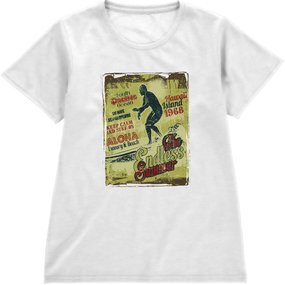 Regular Fit Printed T-Shirt Hawaii — image 4