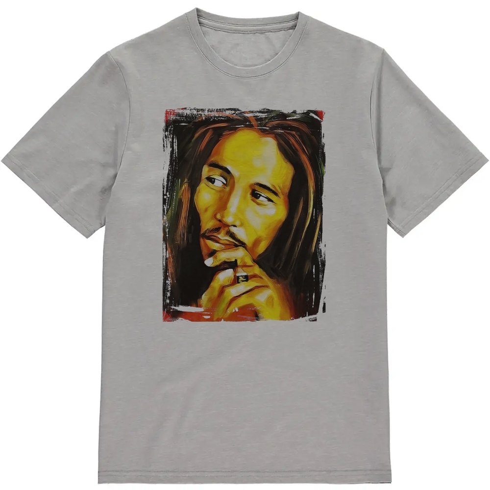 Regular Fit Printed T-Shirt Bob Marley — image 3