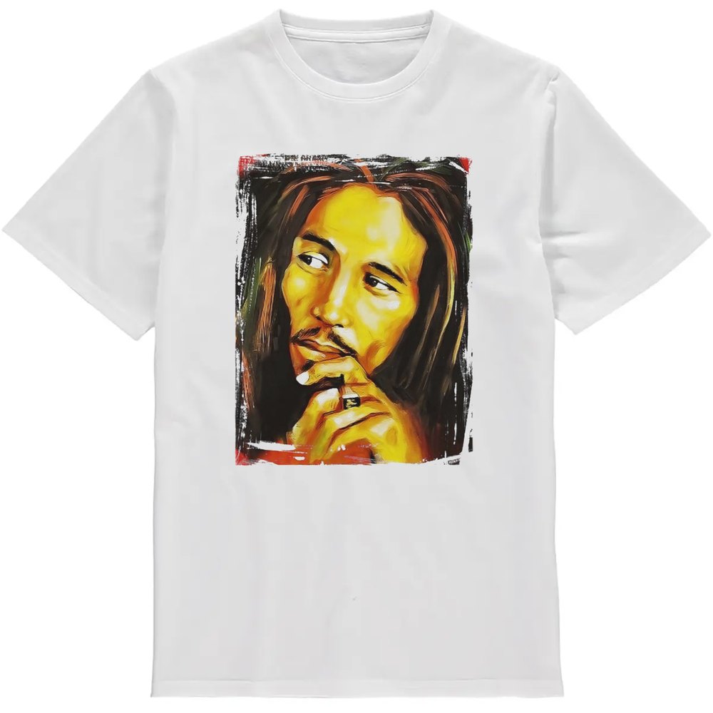 Regular Fit Printed T-Shirt Bob Marley — image 2