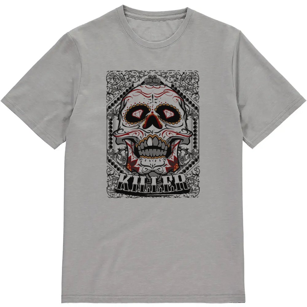 Regular Fit Printed T-Shirt Sugar Skull — image 3