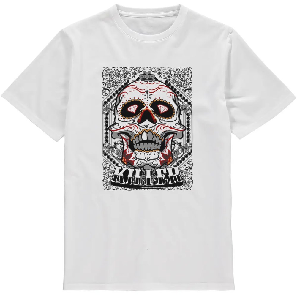 Regular Fit Printed T-Shirt Sugar Skull — image 2