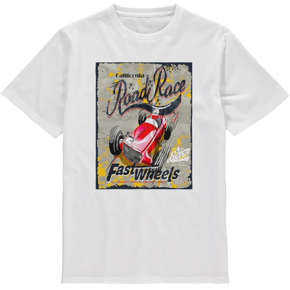Regular Fit Printed T-Shirt Racing Car — image 2